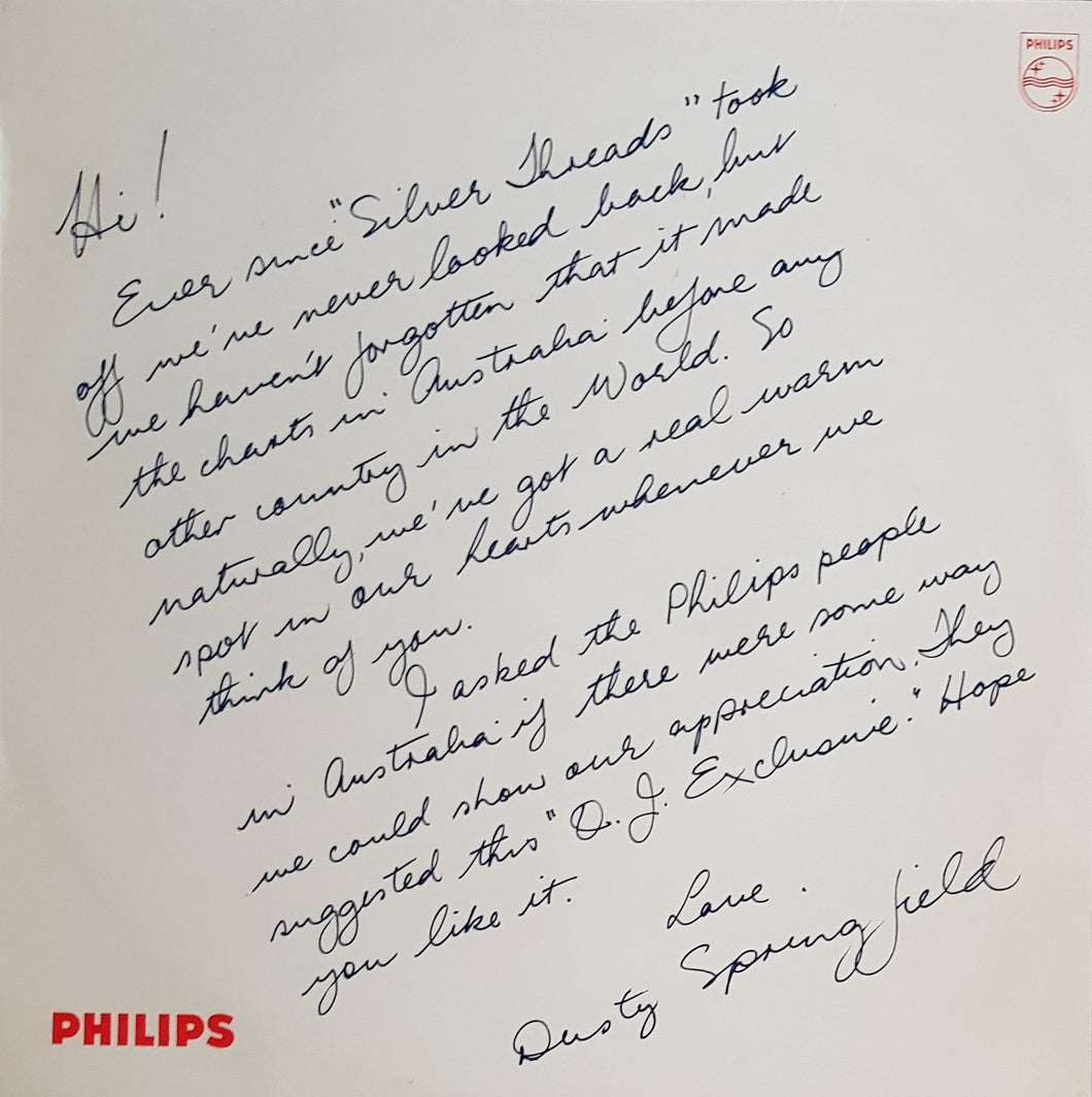 Springfields - Folk Songs From The Hills - D.J. Exclusive