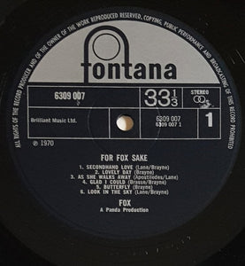 Fox (UK) - For Fox Sake