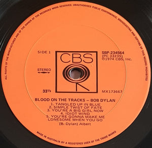 Bob Dylan - Blood On The Tracks
