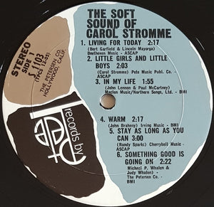 Stromme, Carol -  The Soft Sound Of Carol Stromme