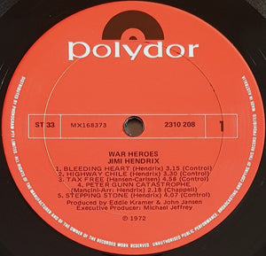 Jimi Hendrix - War Heroes