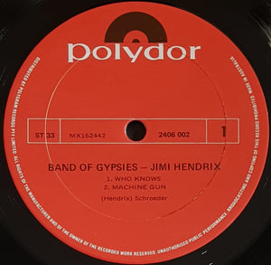 Jimi Hendrix - Band Of Gypsys