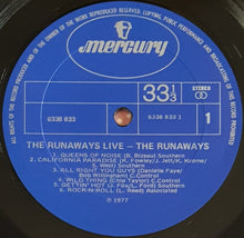 Load image into Gallery viewer, Runaways - Live