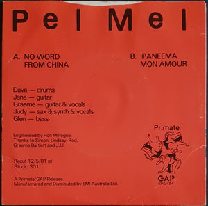Pel Mel - No Word From China