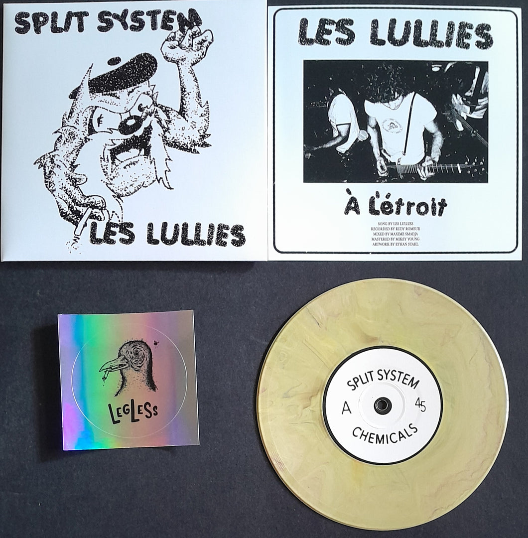 Split System - Chemicals - Creamy / Mustard Recycled Vinyl