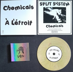 Split System - Chemicals - Creamy / Mustard Recycled Vinyl