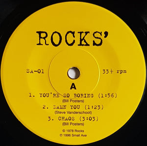 Rocks' - You'r So Boring - Reissue