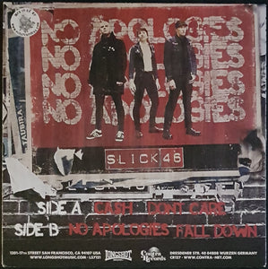 Slick 46 - No Apologies - Red Vinyl