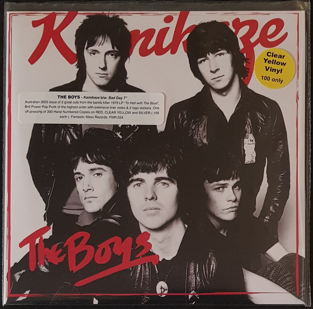 Boys (UK) - Kamikaze - Clear Yellow Vinyl