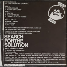 Load image into Gallery viewer, Vicious Circle - Search For The Solution