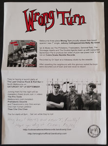 Wrong Turn - Johnny Collingwood