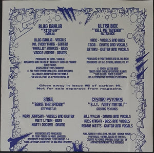 Cosmic Psychos - Carbon 14 Magazine Bonus 45