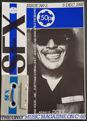 Eurythmics (Dave Stewart)- SFX Issue No.2 5 Dec. 1981