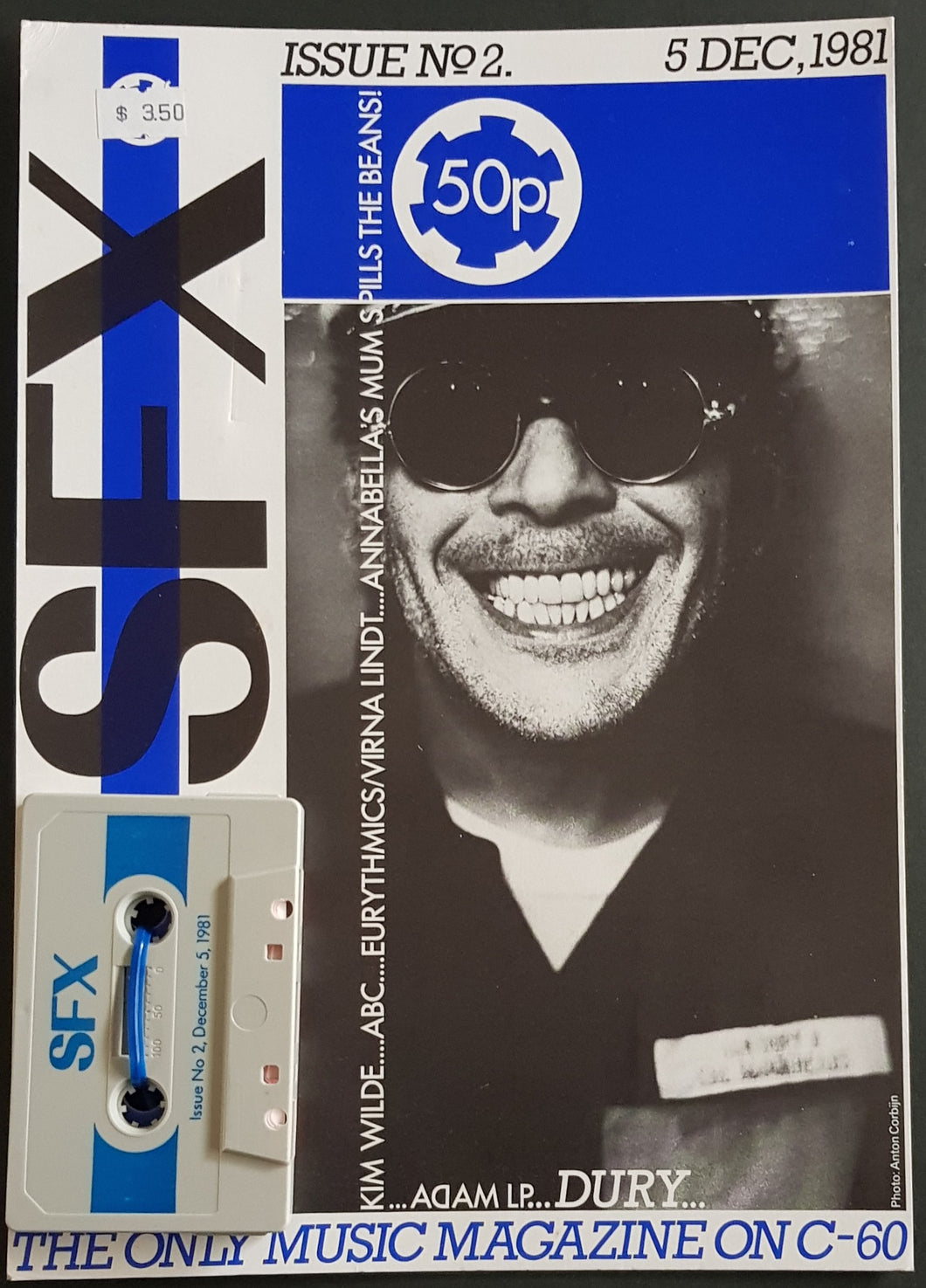 Eurythmics (Dave Stewart)- SFX Issue No.2 5 Dec. 1981
