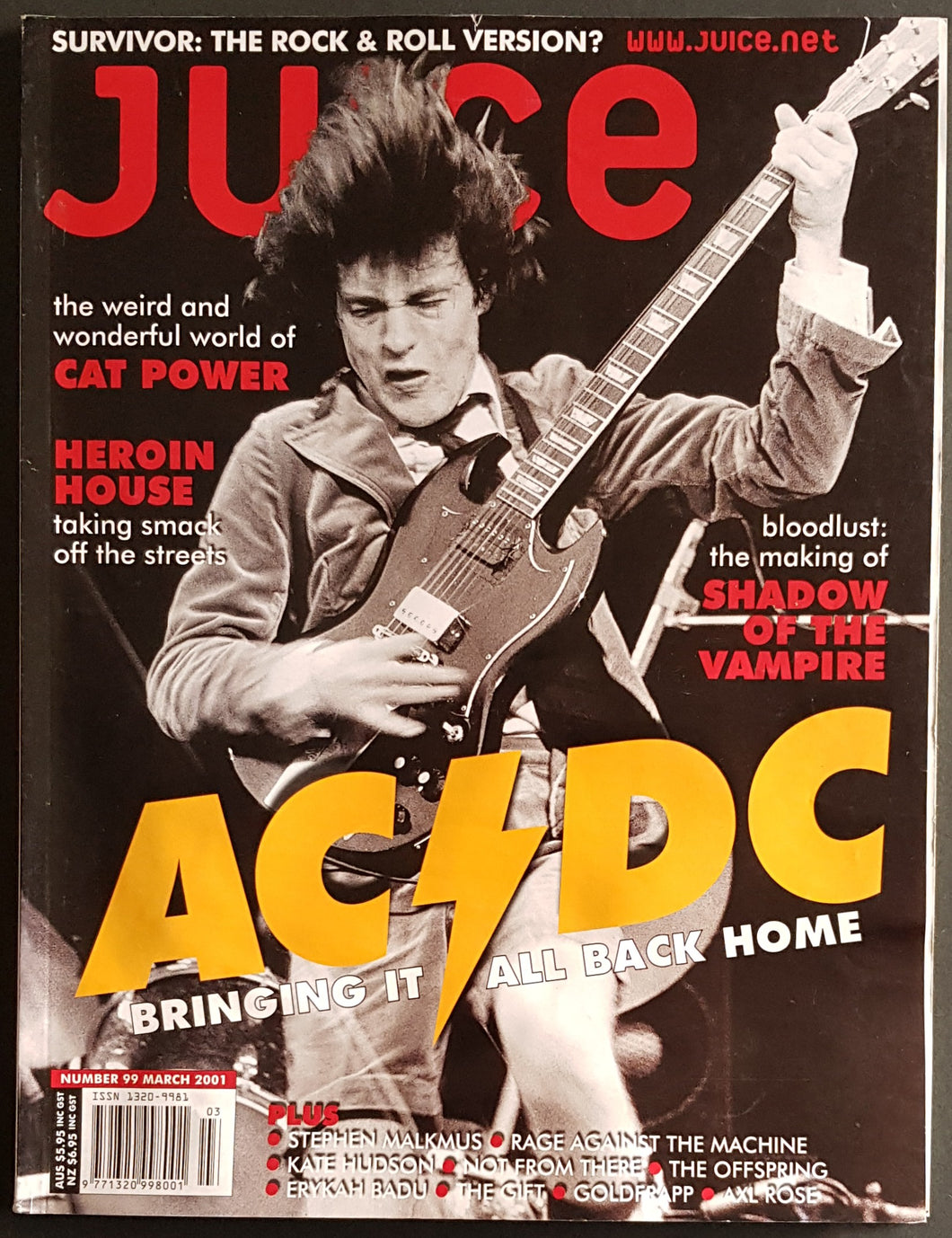 AC/DC - Juice Number 99 March 2001
