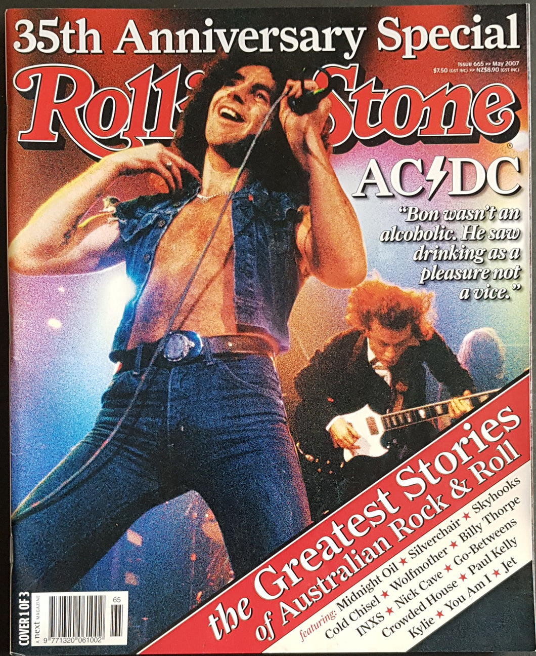 AC/DC - Rolling Stone Issue 665 May 2007