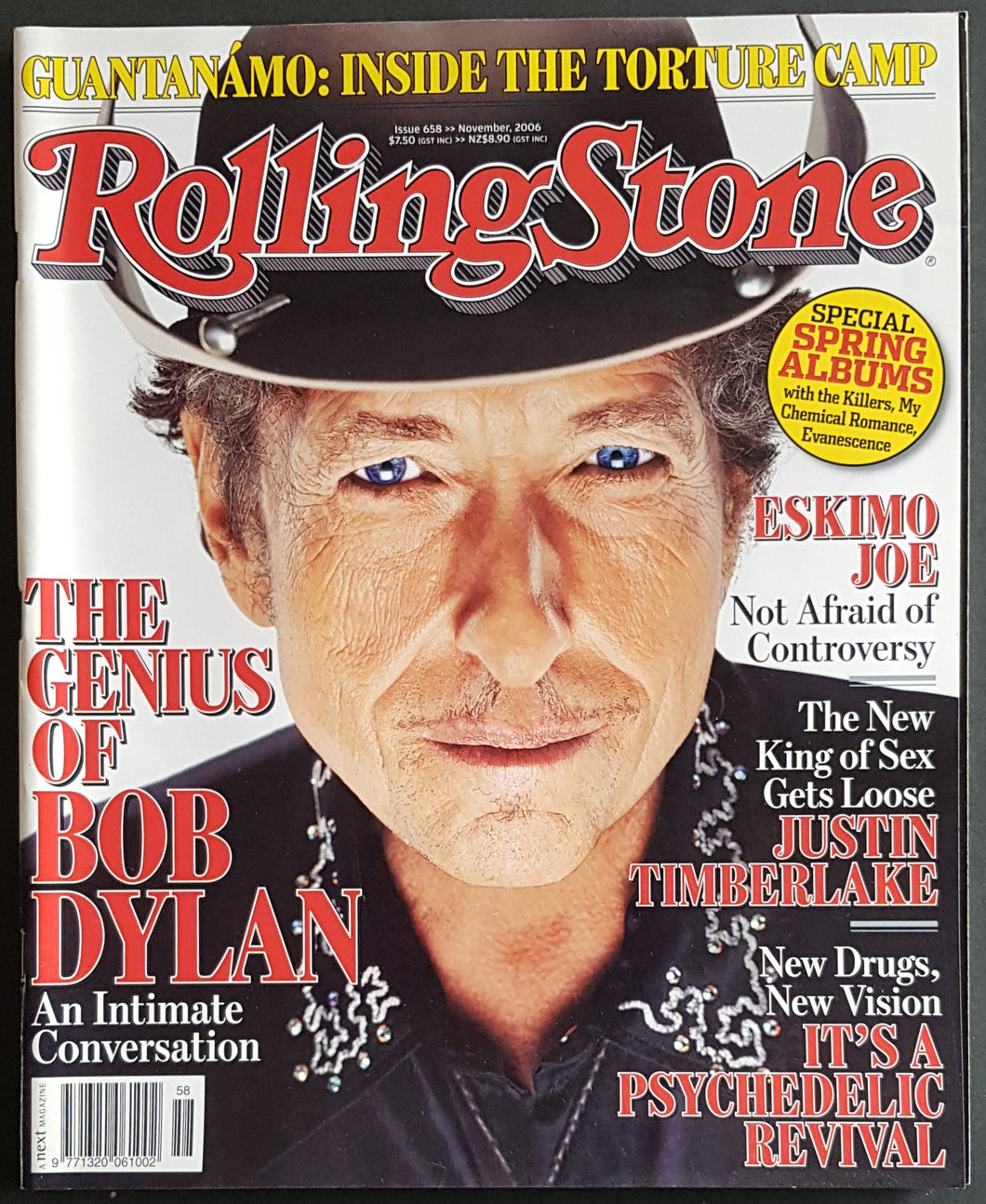 Bob Dylan - Rolling Stone Issue 658 November 2006