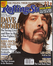 Load image into Gallery viewer, Foo Fighters (Dave Grohl)- Rolling Stone Issue 669 September 2007