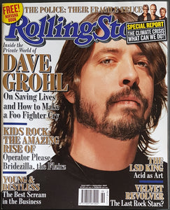 Foo Fighters (Dave Grohl)- Rolling Stone Issue 669 September 2007