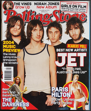 Jet - Rolling Stone Issue 625 April 2004