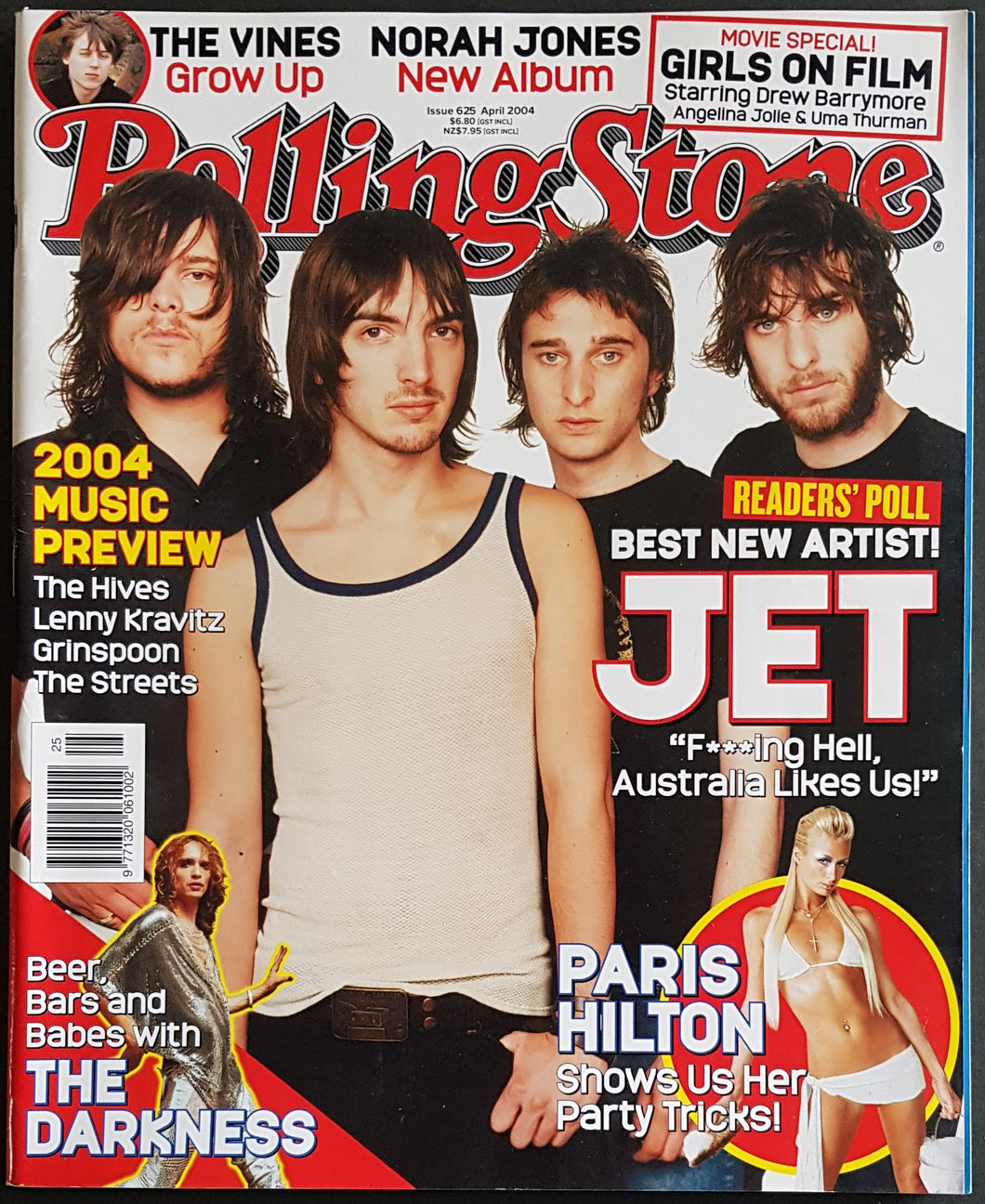 Jet - Rolling Stone Issue 625 April 2004