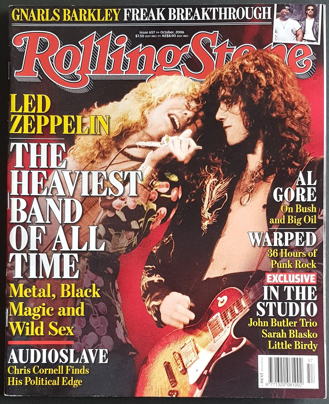 Led Zeppelin - Rolling Stone Issue 657 October 2006