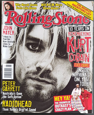 Nirvana - Rolling Stone Issue 626 May 2004