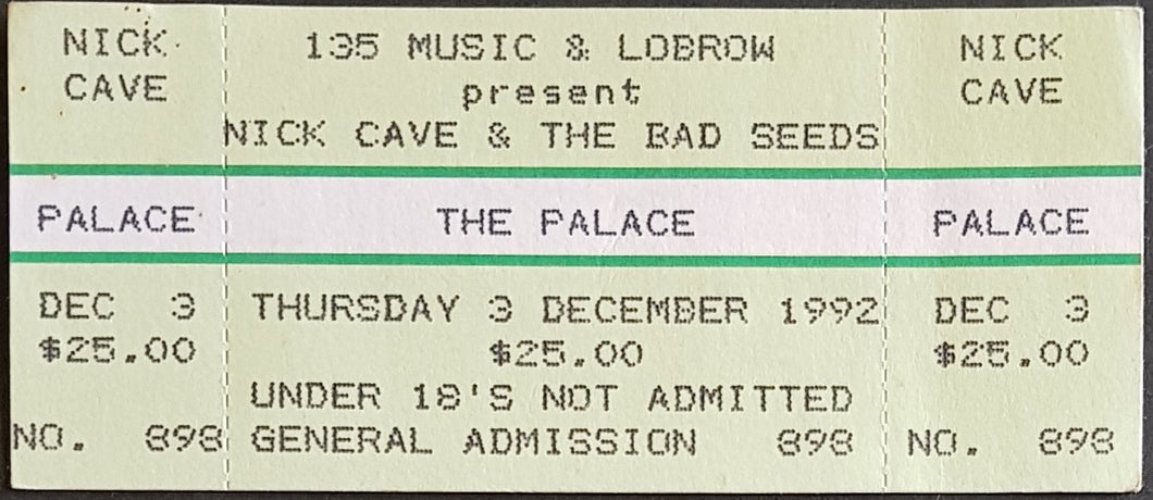 Nick Cave & The Bad Seeds - 1992