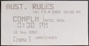 Harvey, Mick - Aust. Rules