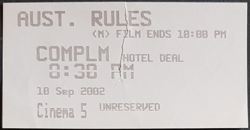 Harvey, Mick - Aust. Rules