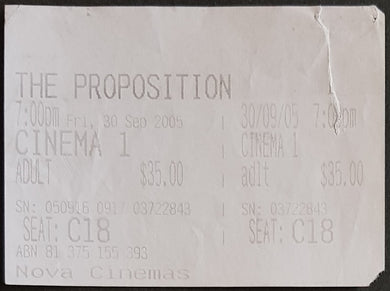 Nick Cave - & Warren Ellis - The Proposition