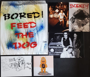 Bored! - Feed The Dog - Red / Yellow Smash Vinyl