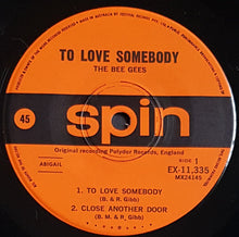 Load image into Gallery viewer, Bee Gees - To Love Somebody