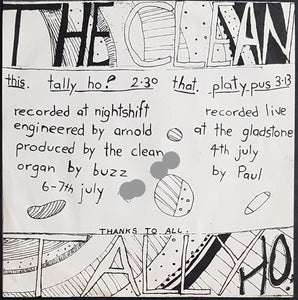 The Clean - Tally Ho!