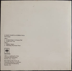 Bob Dylan - A Hard Rain's A-Gonna Fall