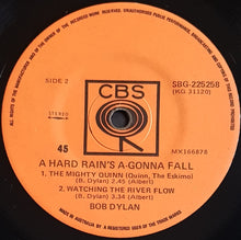 Load image into Gallery viewer, Bob Dylan - A Hard Rain&#39;s A-Gonna Fall