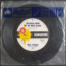 Load image into Gallery viewer, Mike Furber &amp; The Bowery Boys- Mailman Bring Me No More Blues / Just A Poor Boy