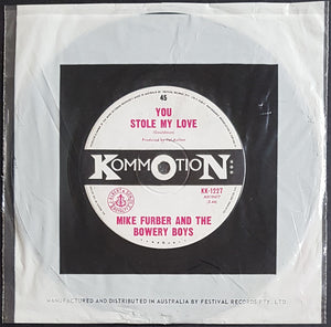 Mike Furber & The Bowery Boys- You Stole My Love / It's Gonna Work Out Fine