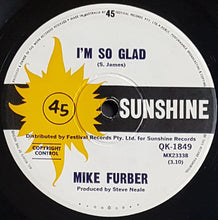 Load image into Gallery viewer, Mike Furber - It&#39;s Too Late / I&#39;m So Glad