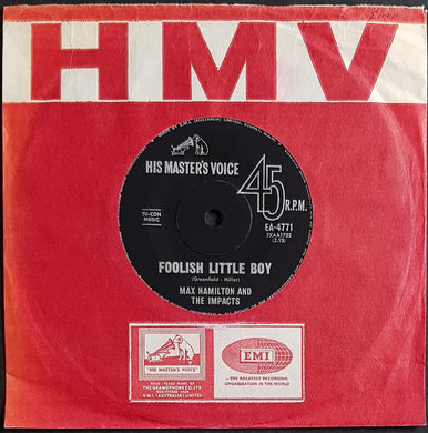 Max Hamilton And The Impacts - Foolish Little Boy
