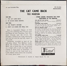 Load image into Gallery viewer, Tex Morton - The Cat Came Back