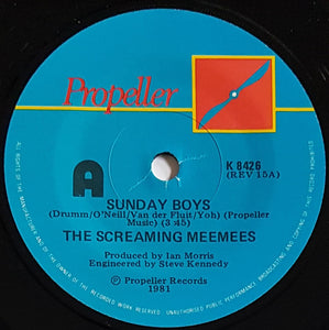 Screaming Meemees (NZ) - Sunday Boys