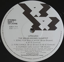 Load image into Gallery viewer, Brown, Brian - The Brian Brown Quartet - Upward