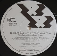 Load image into Gallery viewer, Brown, Brian - The Ted Vining Trio With Special Guest - Number 1