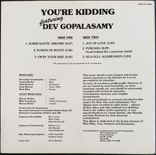 Load image into Gallery viewer, Devendran Gopalasamy - You&#39;re Kidding