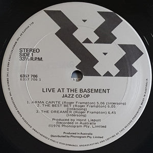 Jazz Co-Op - Live At The Basement