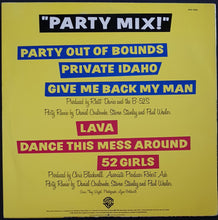 Load image into Gallery viewer, B-52&#39;S - Party Mix!