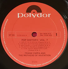 Load image into Gallery viewer, Frank Zappa &amp; The Mothers Of Invention- Pop History Vol.7