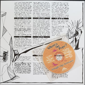 Where's The Pope?- Straight-Edge Holocaust - Purple Vinyl