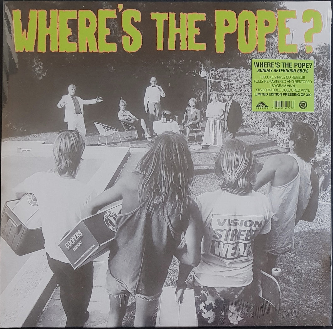 Where's The Pope?- Sunday Afternoon BBQ's - Silver Marble Vinyl